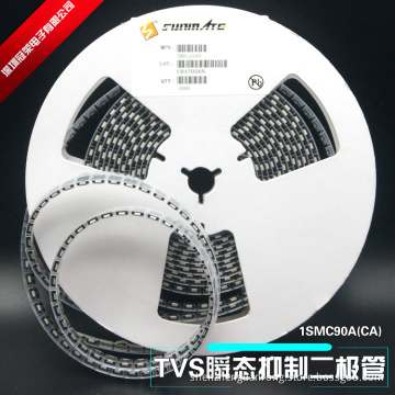 1SMC54A 1SMC54CA  Transient Voltage Suppressors SMC(DO-214AB) SUNMATE BRAND 1500W 54V Superia